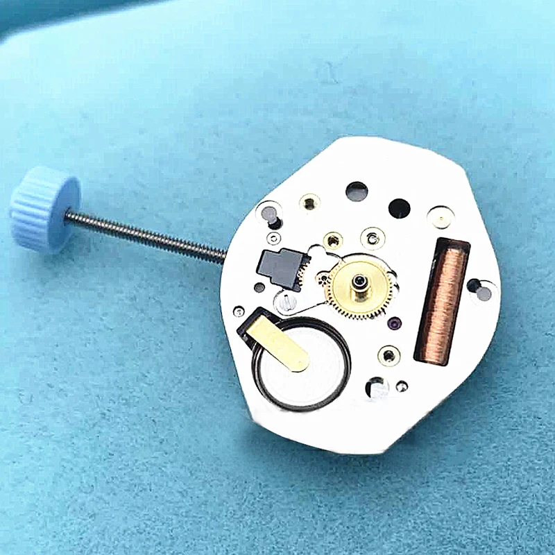 Quartz Watch Movement with Stem & Battery 3 Pin Replacement Watch Repair Tool Parts Accessories watch repair tools for RONDA 763