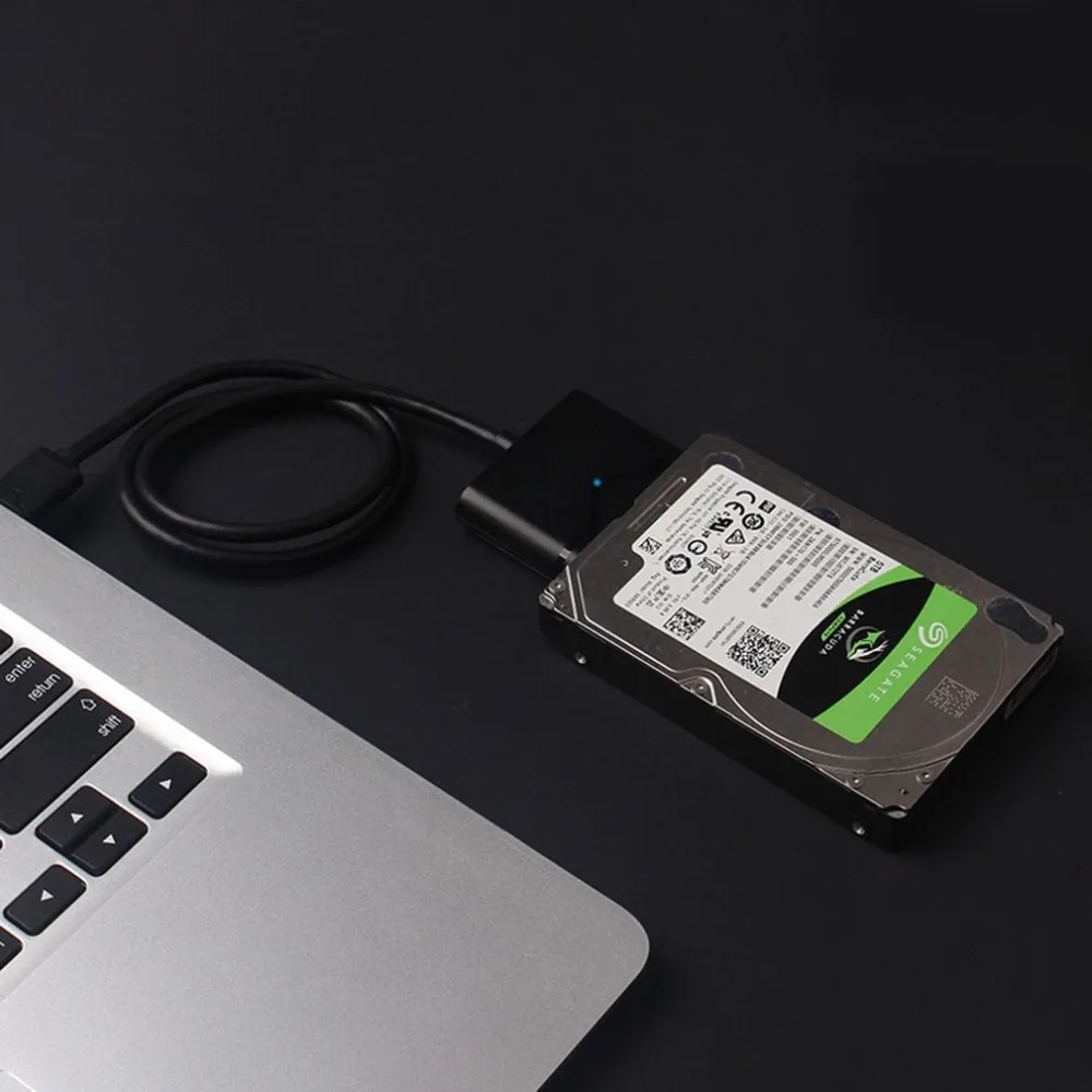 Портативный USB3.0 к SATA кабель адаптер 2,5/3,5 дюймов жесткий диск SSD адаптер Smart Stay конвертер супер скорость Plug And Play