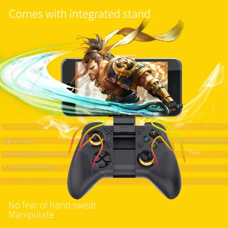 

Bluetooth Gamepad Joystick for Cell Phone Android iPhone PC Nintendo Switch Tablet Trigger Mobile Smartphone Game Pad Controller