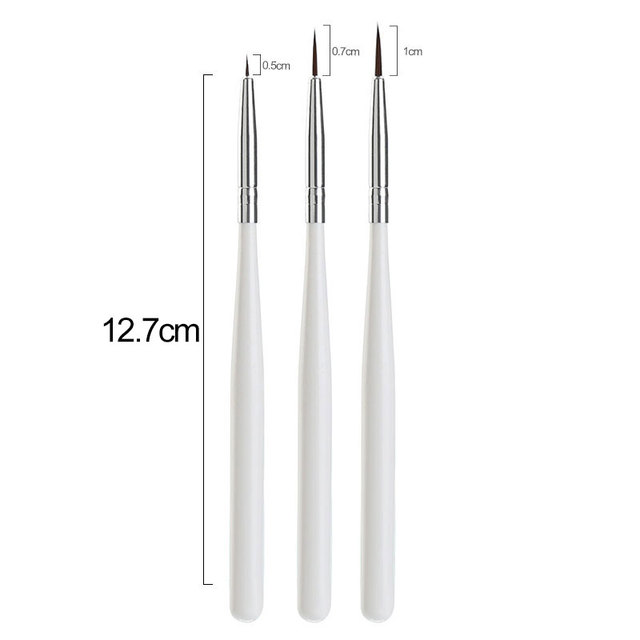 Art Brush Set Manicure Brush Set For Nail Art Painting Pen Dotting Design Brush Kit Gel Varnishes Tools Nail Polish