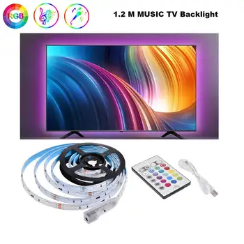 

RGB LED Strip Lights Waterproof Color Changing Light Kits with 24 Button Remote Controller for Bedroom TV Background Kitchen Des