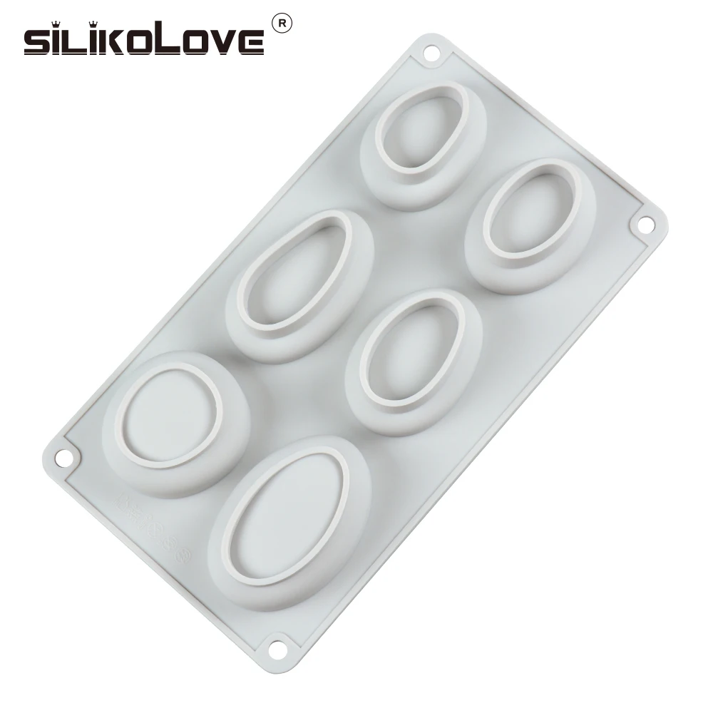 SILIKOLOVE 6 полости 3D Камень мыло, силиконовая форма формы для изготовления мыла DIY ручной работы ремесла формы антипригарные формы