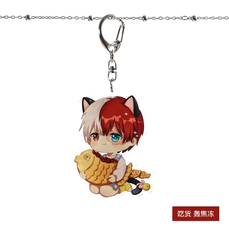 Игрушки Брелки Boku без мой герой Midoriya Izuku Bakugou Katsuki Todoroki шото милый брелок для