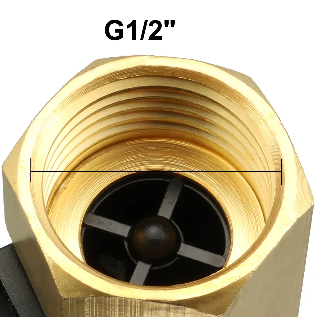 Uxcell G1/" Холла потока жидкости воды сенсор реле расхода DC 5 В 1-30L/мин SEN-HZ21FH