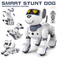 2.4G Wireless Remote Control Intelligent Robot Dog Multi-Function Programmable Stunt Remote Control Dog Electronic Pet Animals 2