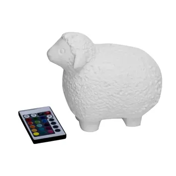

Creative Fashion Design Sheep Light Remote Control 16 Colors Practical Durable Household Decorations