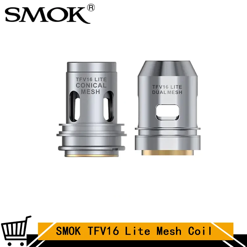 3 шт./упак. Original SMOK TFV16 Lite катушки конические сетки 0.2ohm Двойной 0.15ohm испаритель
