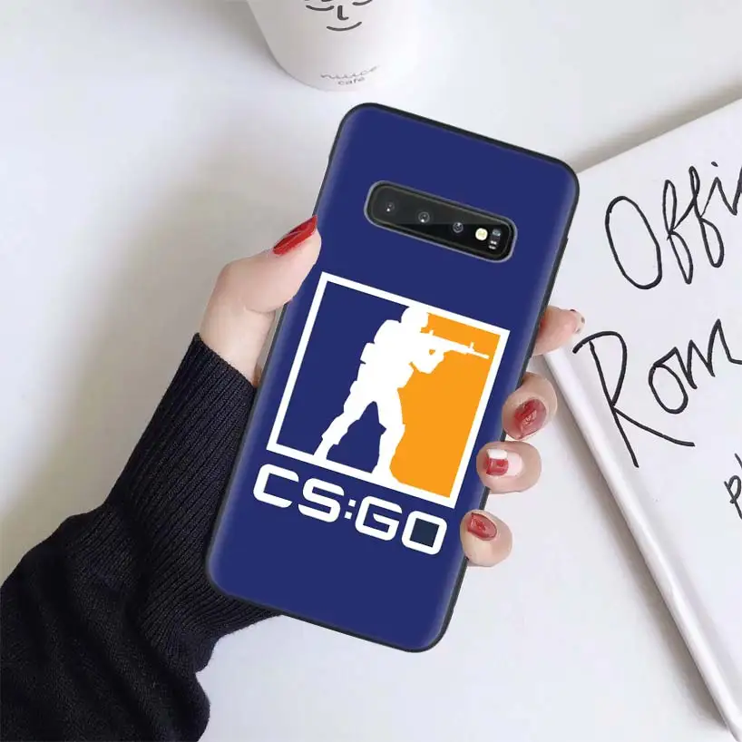 Черный чехол для samsung Galaxy A50 A70 A50S A10S A20S A10 A20E A30 A40 M40 M30S A80 мягкий чехол для телефона