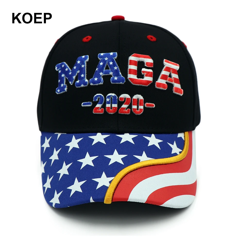 Дональд Трамп,, кепка, флаг США, MAGA, бейсболка, s, Make America Great agne, Snapback, шапка-президент, 3D вышивка, черная