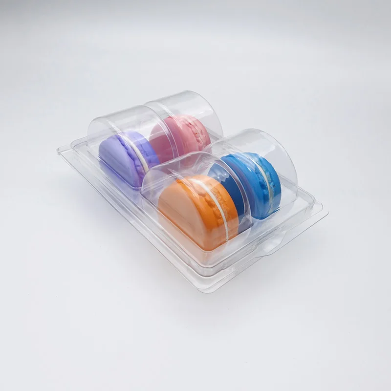 Горячая Распродажа 4 Macarons упаковочная коробка с изображением раковины macaron