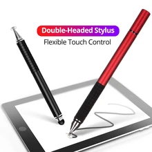 1 шт. универсальная ручка для сенсорного экрана 3 в 1 емкостный стилус для Android мобильного смартфона портативные карандаши для рисования планшета