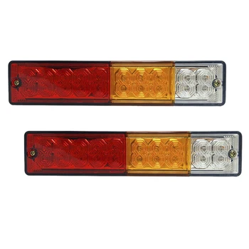 

1 pair 12V 20LED Car Auto Stop Rear Tail Light Brake Reverse Light Turn Indiactor Boat ATV Truck Trailer Lamp lingt