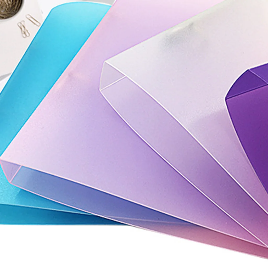 А4 кольцо Биндер цветной прозрачный вкладыш бумаги файл папка хранения поставки