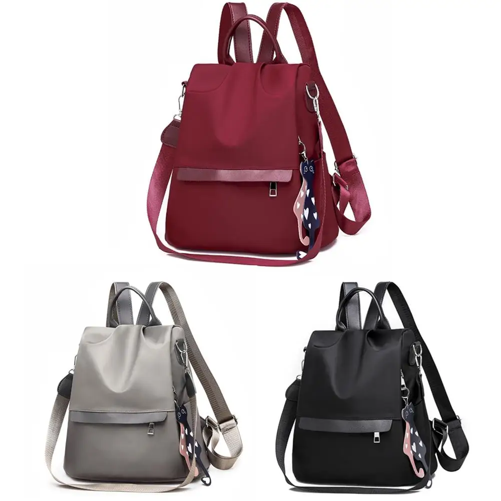 

Fashionable Oxford Cloth Backpack Anti-Theft Shoulder Bag Women Bag Handbag for Travel Commuting Shopping