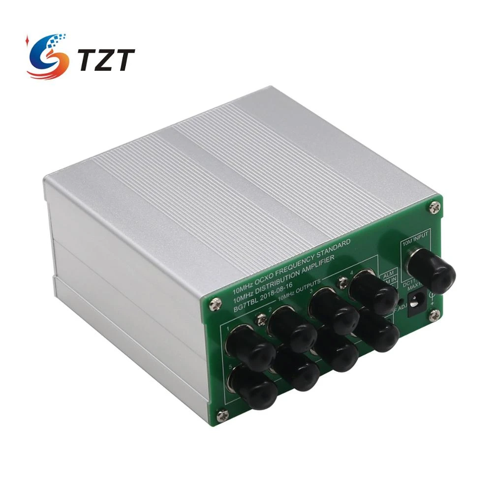 10MHz Frequency Distribution Amplifier 10MHz OCXO Clock Divider 8 Output Port DE 10MHz Frequency Distribution Amplifier 10MHz OCXO Clock Divider 8 Output Port DE