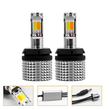 

DERI LED Bulbs Signal Daytime Running Light Lamp 1156 7440 7443 3157 3156 BA15S/BAU15S For Car DRL Driving Car Dual Mode 12V
