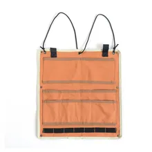Outdoor Camping Tent Hanging Barbecue Tableware Storage Bags Folding Cookware Holder Multifunctional Fishing Tackle Kayak
