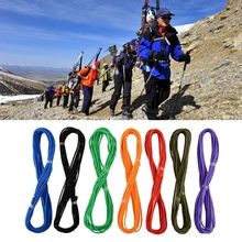 Веревки для скалолазания, канаты для кемпинга, 7,5 м, веревки для завязывания, брезент, Паракорд, веревка для выживания, шнур, походный инструмент, парашют