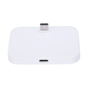 

Mobile Phone Desktop Type-C Charger Stand Holder Cellphone Usb-C Charging Docking Station Silver