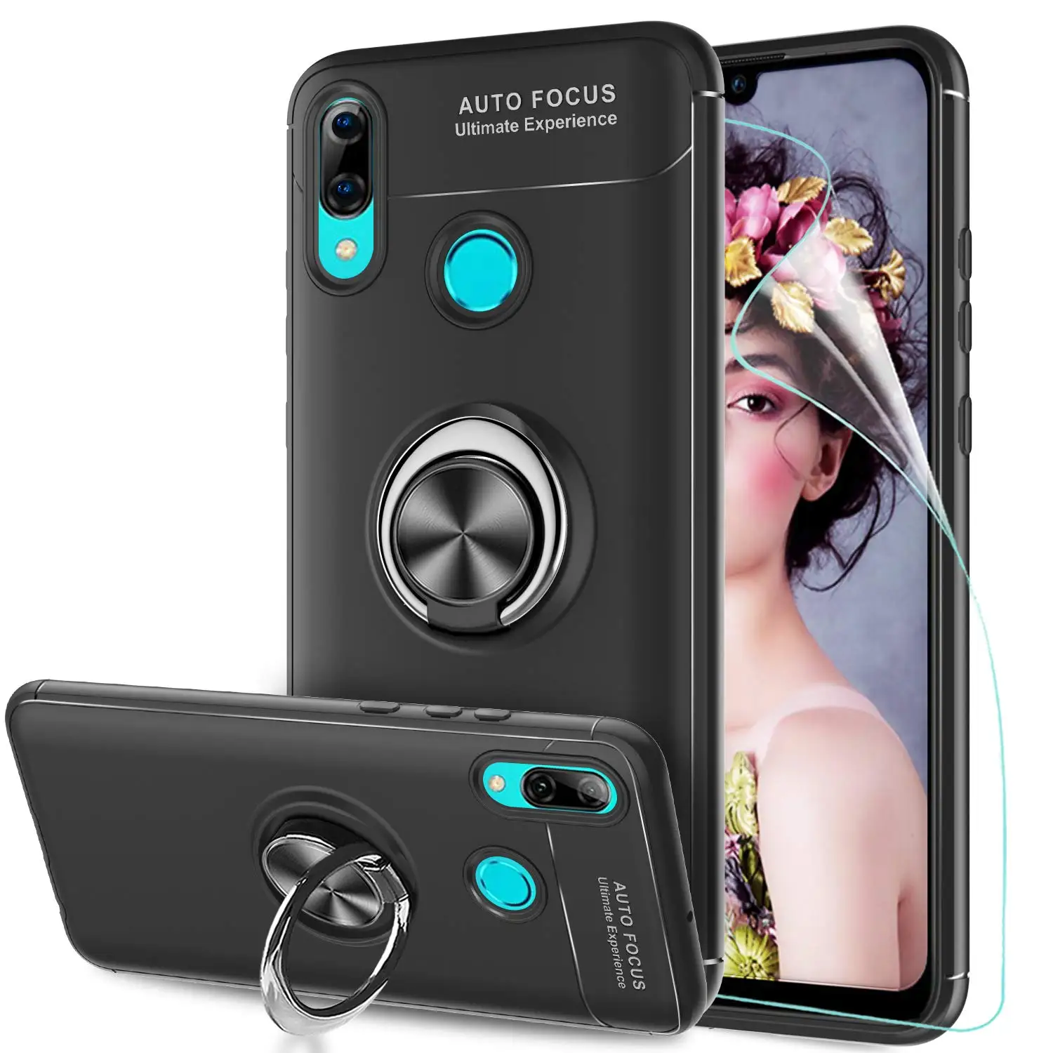 Чехол для Huawei Y6 Y7 Y9 Y5 Prime P Smart Plus 2019 2018 чехол с подставкой Honor 8A 8C 7C 7A Nova 5 Pro 4 3i