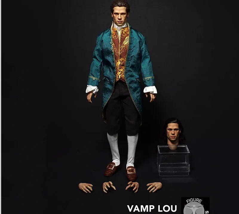 

whole set Collectible Action Figure Doll The Vampire Chronicles 1/6 Louis de Pointe du Lac Brad Pitt action figure doll