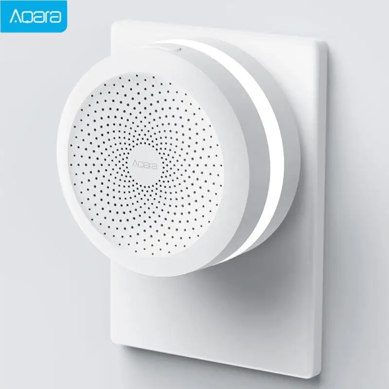 

Aqara Hub Gateway With RGB Led Night Light Smart Work For Apple Homekit Mijia APP International Edition US KU EU Plug