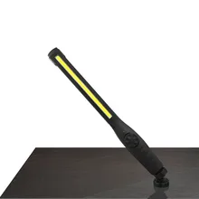 410 люминесцентный перезаряжаемый COB светодиодный тонкий рабочий свет Открытый фонарик ночник Высокое качество