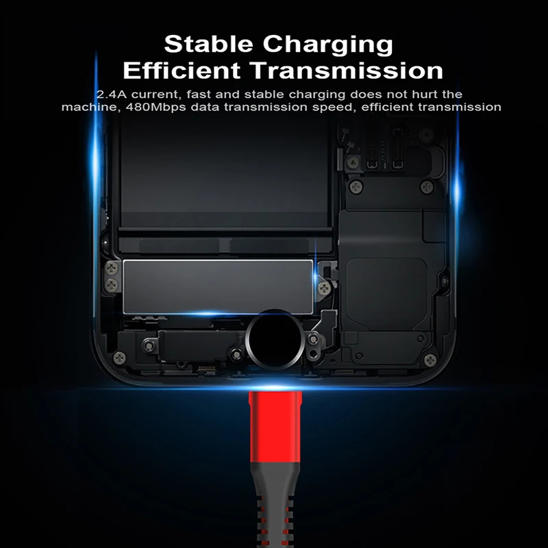 Кабель для быстрой зарядки и передачи данных кабель Micro USB Type C Huawei honor 10 9 Samsung A50 S10 30