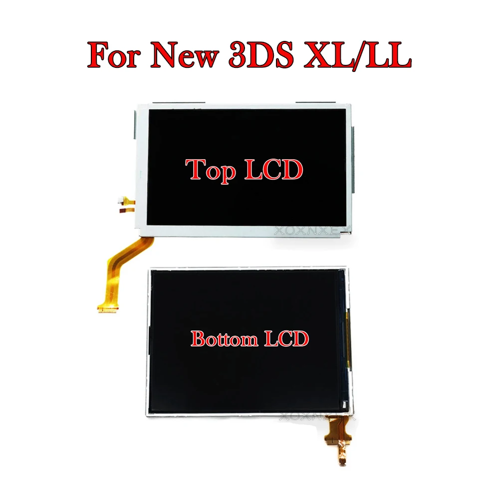 교체 부품 Nintend DS Lite/NDS/NDSL/NDSi 용 상단 하단 및 상단 하단 LCD 화면 디스플레이 Nintend Switch 용 New 3DS LL XL