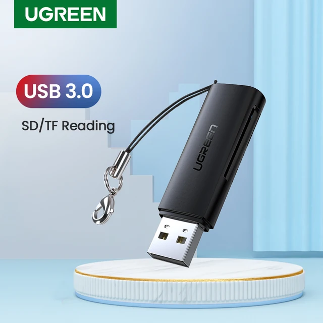 Ugreen Card Reader USB 3.0 2.0 to SD Micro SD TF Memory Card Adapter for laptop Accessories Multi Smart Cardreader Card Reader