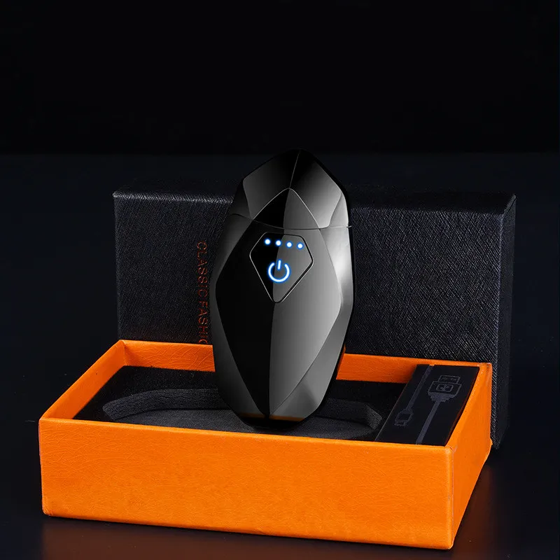 USB Сенсорная аккумуляторная зажигалка для сигарет подарок парня|Аксессуары