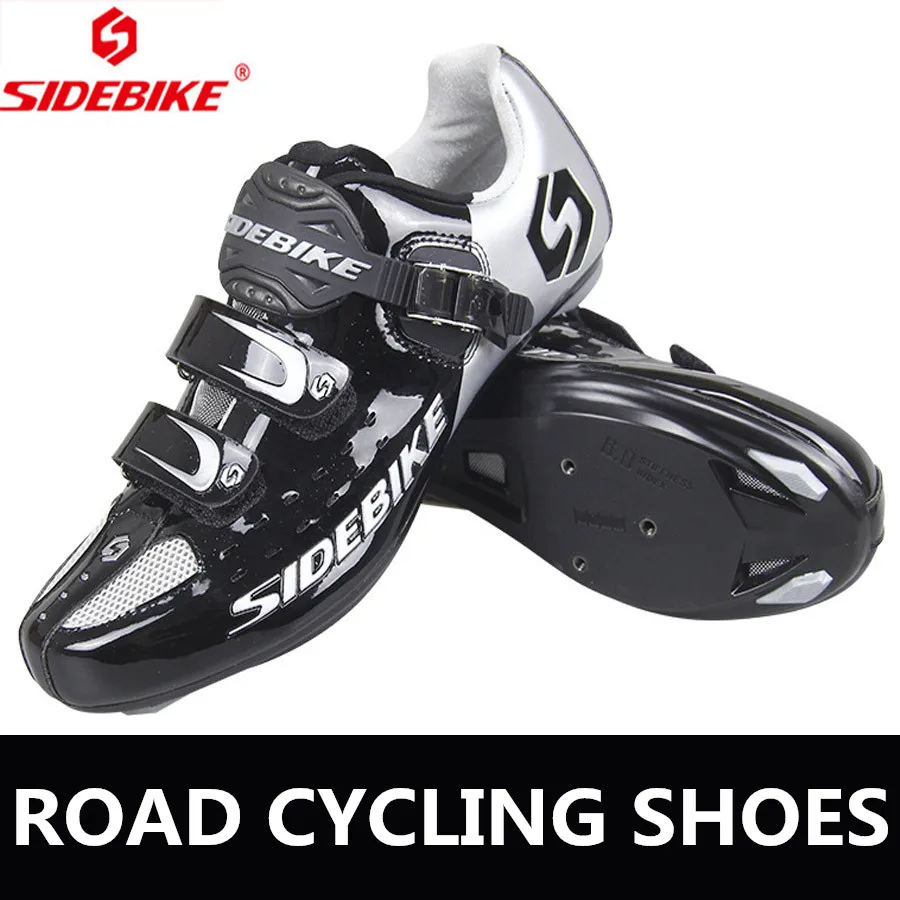 Горячая Распродажа, Sidebike MTB велосипедная обувь, обувь для горного велосипеда, Мужская дышащая велосипедная спортивная обувь, черные кроссовки - Цвет: SB001-black