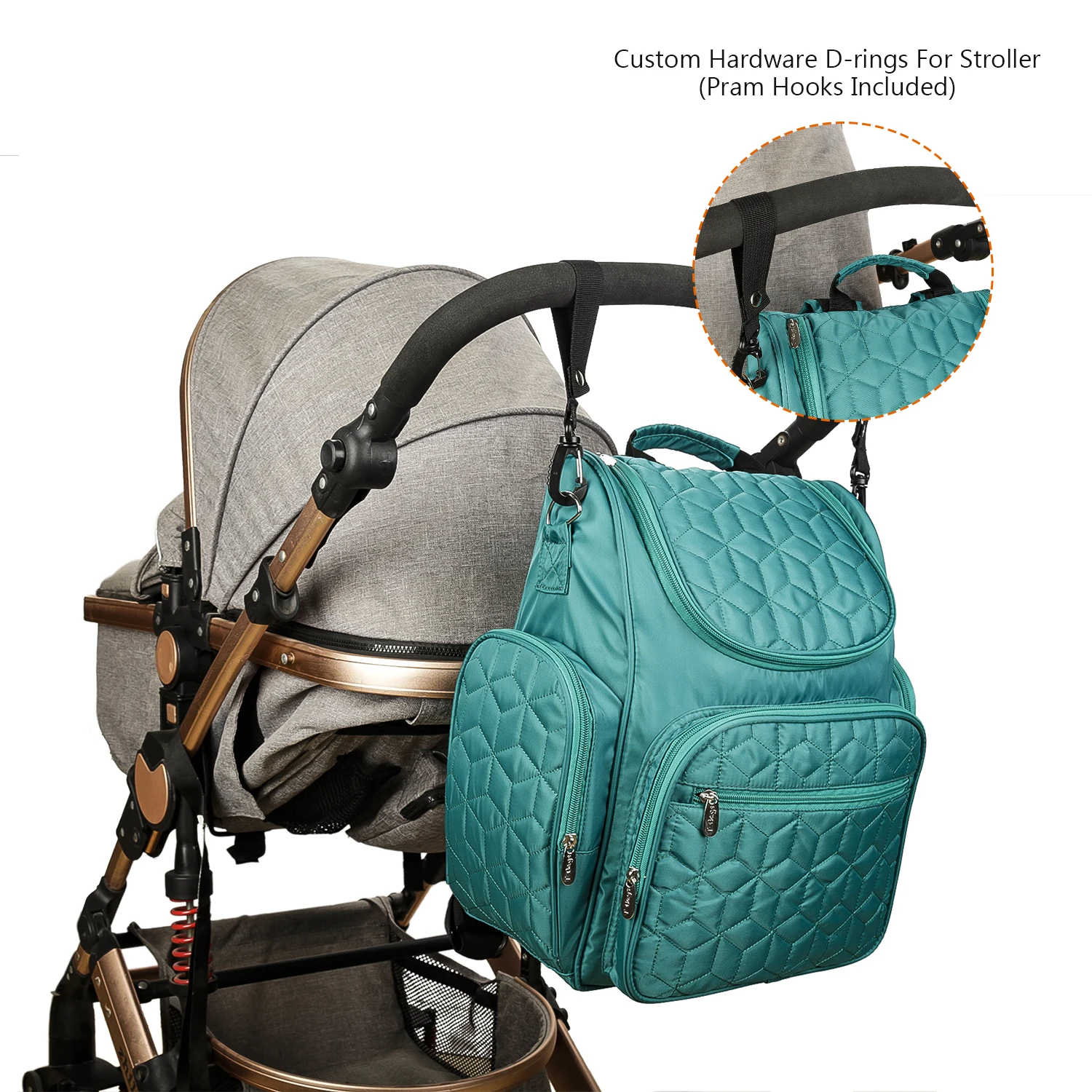Сумка для подгузников, рюкзак, большой многофункциональный рюкзак для путешествий, для беременных, детские пеленки, сумки для пеленания, водонепроницаемые и стильные