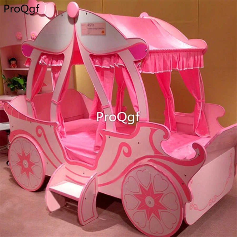 

ProQgf 1Pcs A Set pumpkin feel princess feeling Children Bed