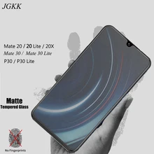 Для huawei mate 20 20X mate 20 Lite матовое закаленное стекло без отпечатков пальцев для huawei P30 mate 30 Lite защита экрана