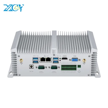 

Mini PC Core i7 7500U i5 8250U 7200U DDR4 RAM 2*COM RS485/232 2*LAN HDMI WIFI Windows Linux Industry Fanless Mini Computer