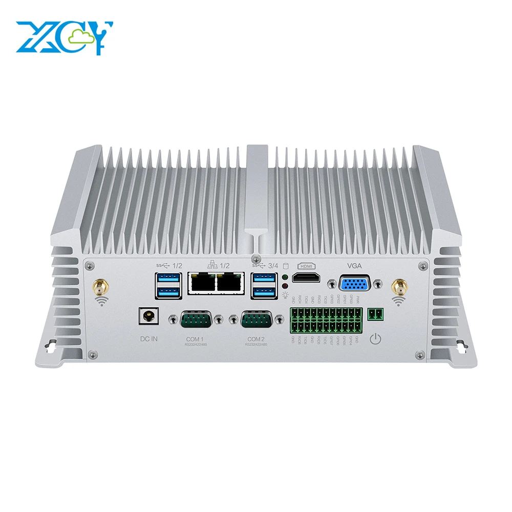 Мини ПК Core i5 8350U 7200U i7 7500U DDR4 RAM 2 * RS485/232 2 * LAN HDMI VGA WIFI Windows Linux Nettop безвентиляторный мини-компьютер Мини ПК Core i5 8350U 7200U i7 7500U DDR4 RAM 2 * RS485/232 2 * LAN HDMI VGA WIFI Windows Linux Nettop безвентиляторный мини-компьютер