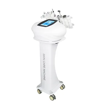 

Multifunctional 8 in 1 Ultrasound Ion Microcurrent Spa Equipment for Face Lift and Deep Clean Dark Circles Anti-Puffiness