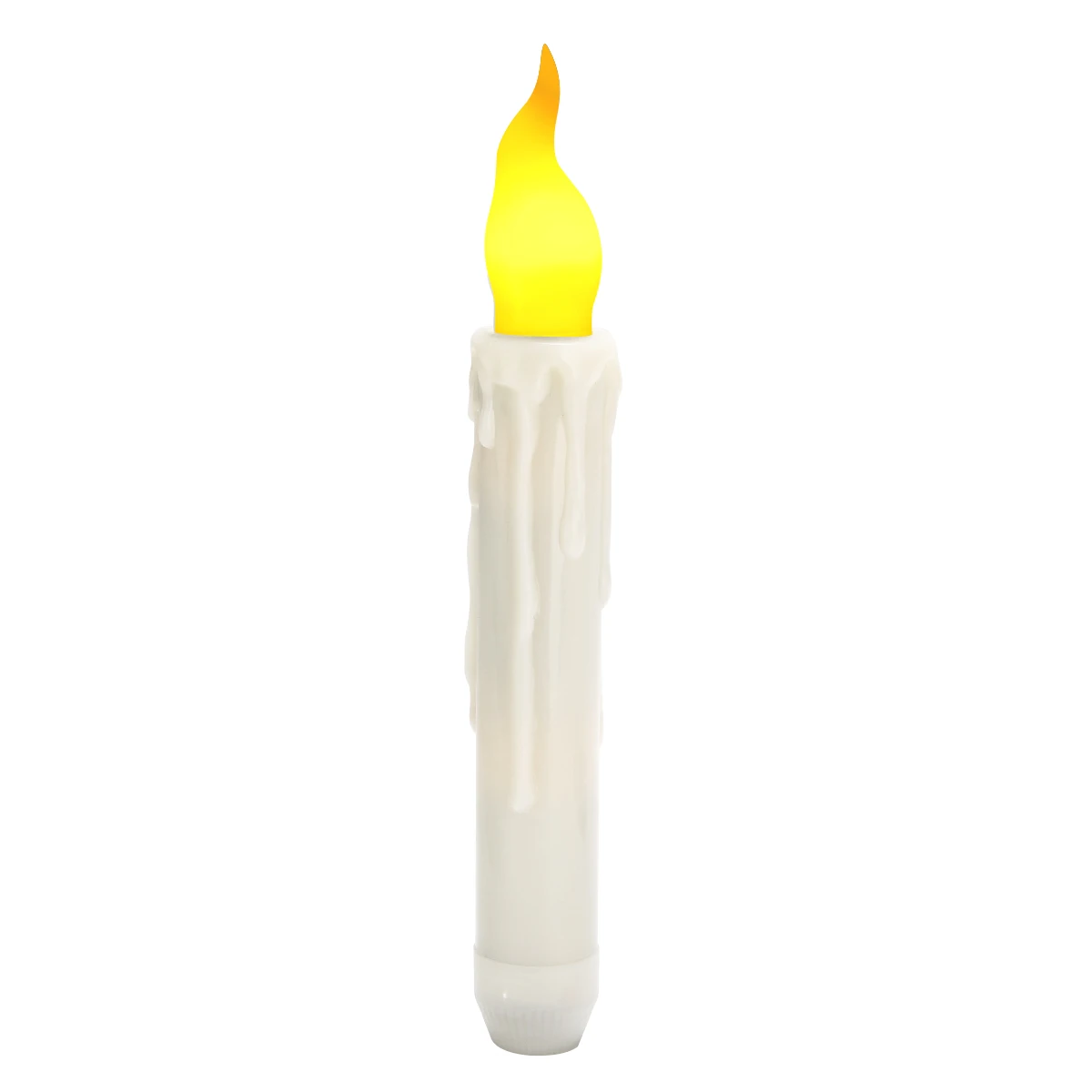 6Pcs Homemory Long Candles Remote Control LED Taper Candles Lights Flameless Flickering Electric Candle Lamp Home Decor Craft