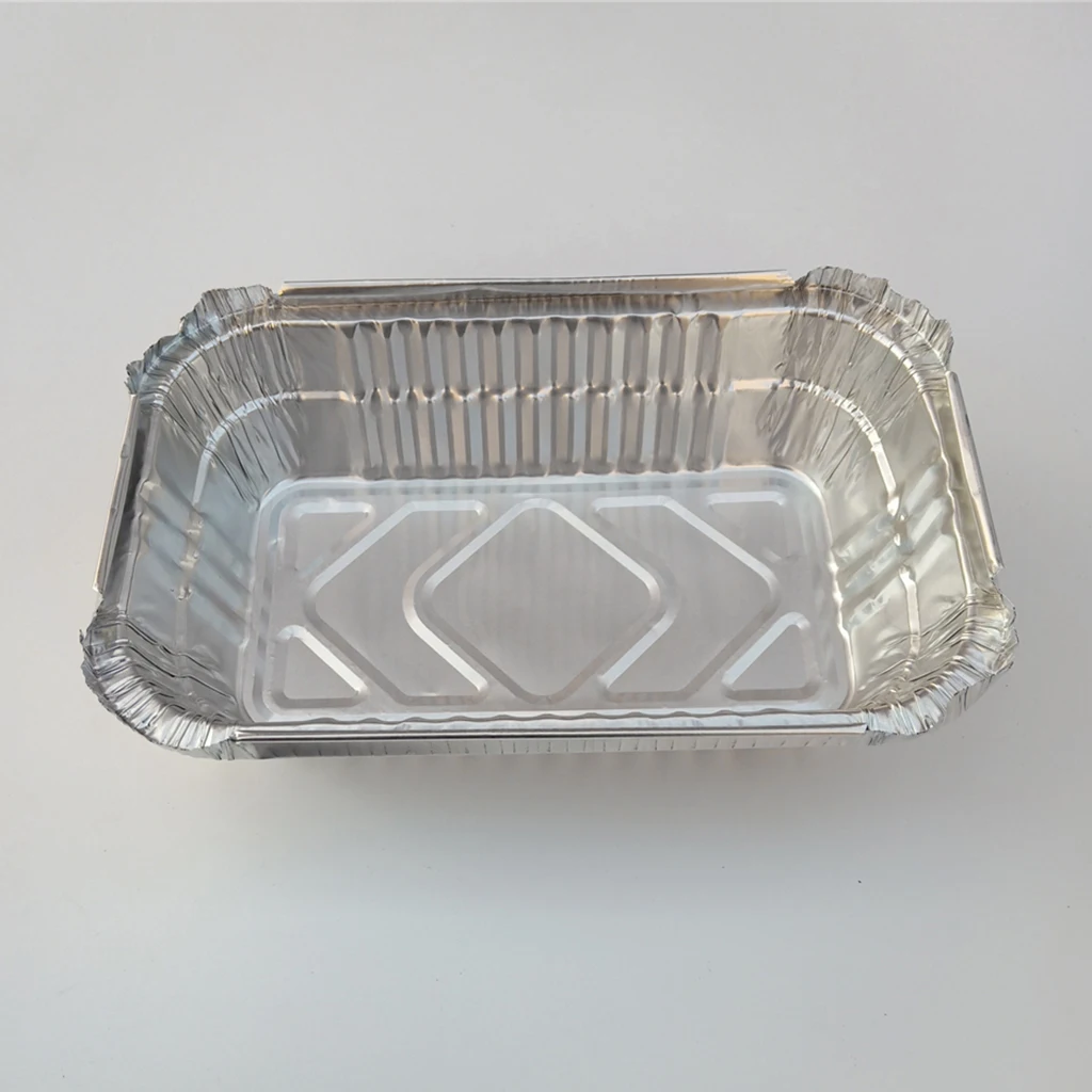 40Pieces Disposable Aluminum Foil Grill Drip Pans for BBQ Weber Grills 700ml