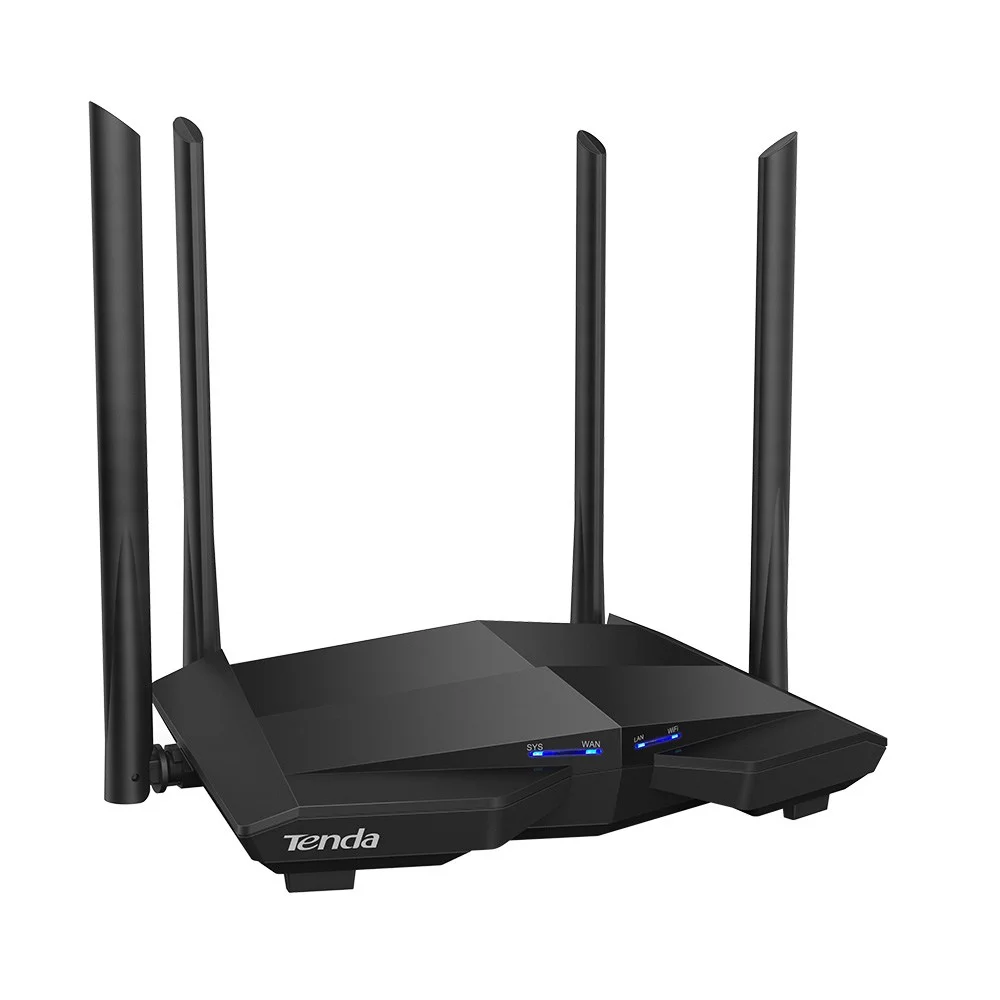 Tenda AC11/AC6/AC7/AC10 Wireless Wifi Router Gigabit Dual-Band AC1200 Repeater with 5*6dBi High Gain Antennas Wider Coverage