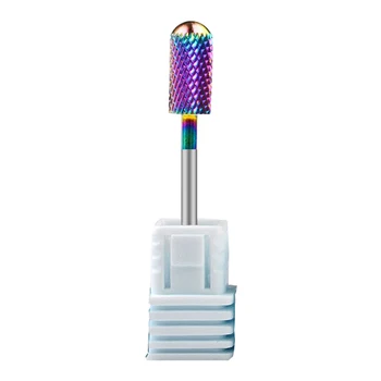 

4 Type Tungsten Steel Alloy Carbide Burrs Nano Coating Nail Drill Bit Metal Bits For Manicure Nail Drill Accessories Nail Mills
