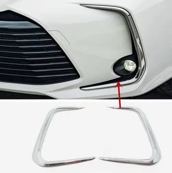 

ABS Chrome Car front fog lamp eyebrow Decoration Cover Trim Car Styling 2pcs For Toyota Corolla Sedan 2019 2020 Accessories