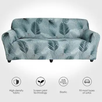 

Elastic Sofa Cover Cotton All-inclusive Couch Cover for Living Room 1/2/3/4 Seater Stretch Slipcover L Shape Corner Sofa Spandex