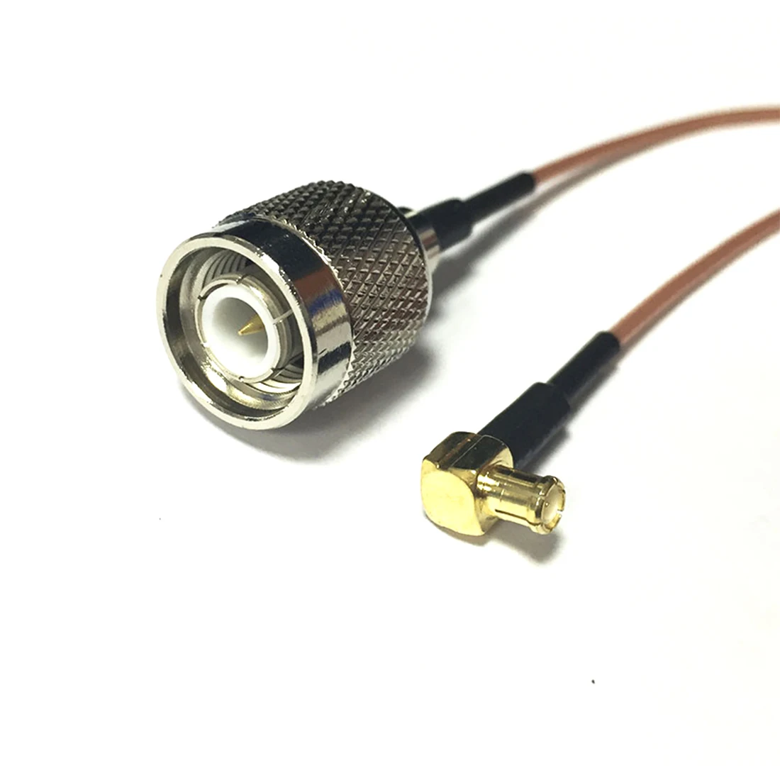 TNC Männlichen Weibliche schutzwand MCX Stecker Gerade Rechtwinklig RF Coax Kabel RG178 Flexible 15cm 6 "für drahtlose Karte – Detail 2