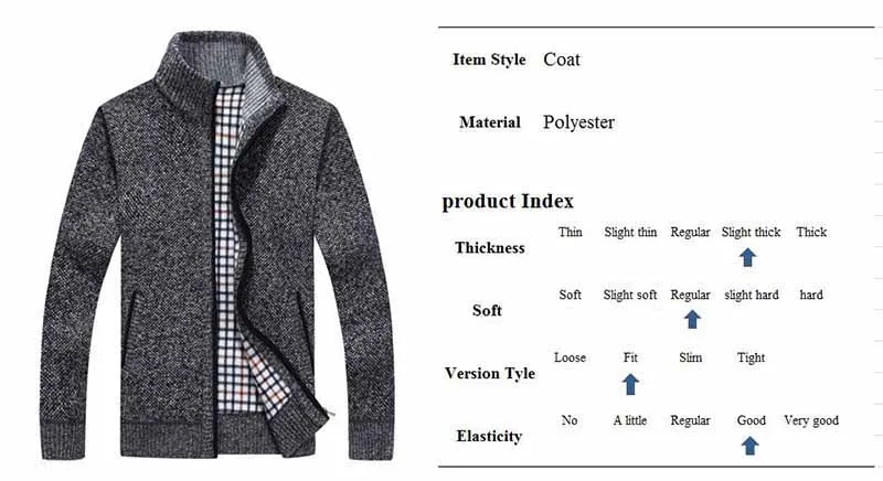 Covrlge мужской свитер осенний Повседневный воротник-стойка молния мужские теплые свитера простое пальто мужские mwкрасный синий MWK00