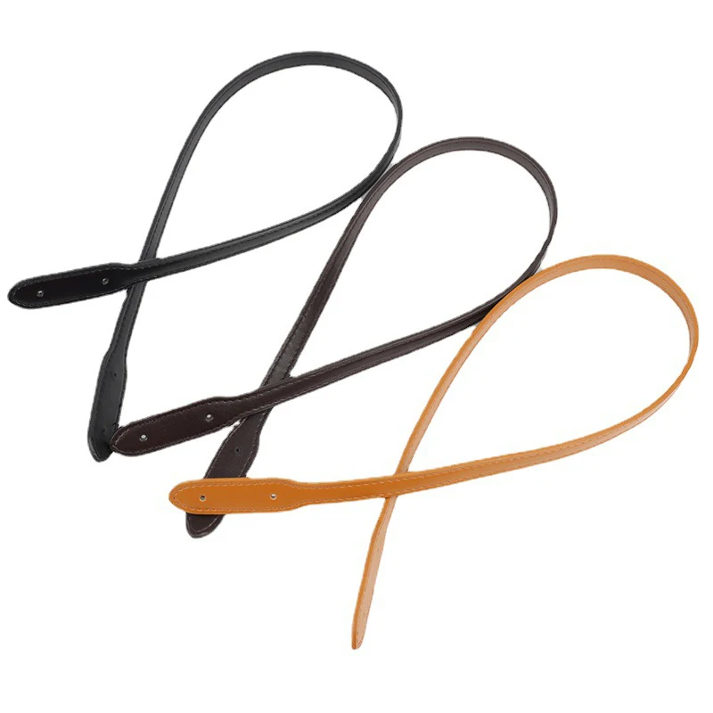 1Pc 72cm Shoulder Bag Belt Replacement Artificial PU Leather Solid Comfortable Handle Strap Bag Belt DIY Handbag Accessories
