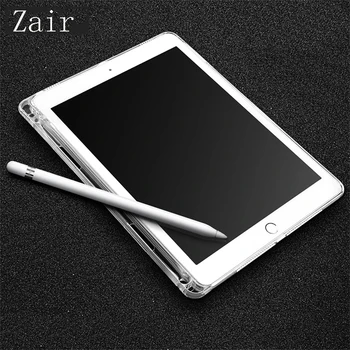 

Transparent Silicone Case For iPad Pro 11'' 12.9'' 2018 2020 Capa With Pencil Holder For iPad Pro 11 12.9 inch Soft TPU Shell