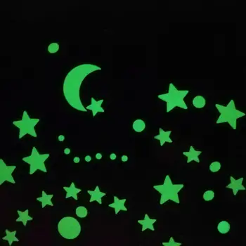 

Glow in The Dark Stickers Luminous Sticker Wall Decals Glowing Glow in The Dark Stickers Adhesive Luminous Stars Wall Stickers