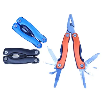 

Outdoor Multitool Pliers Wire Stripper Pliers Camping Tool Combination Folding Plier With Knife Screwdriver Scissors Saw